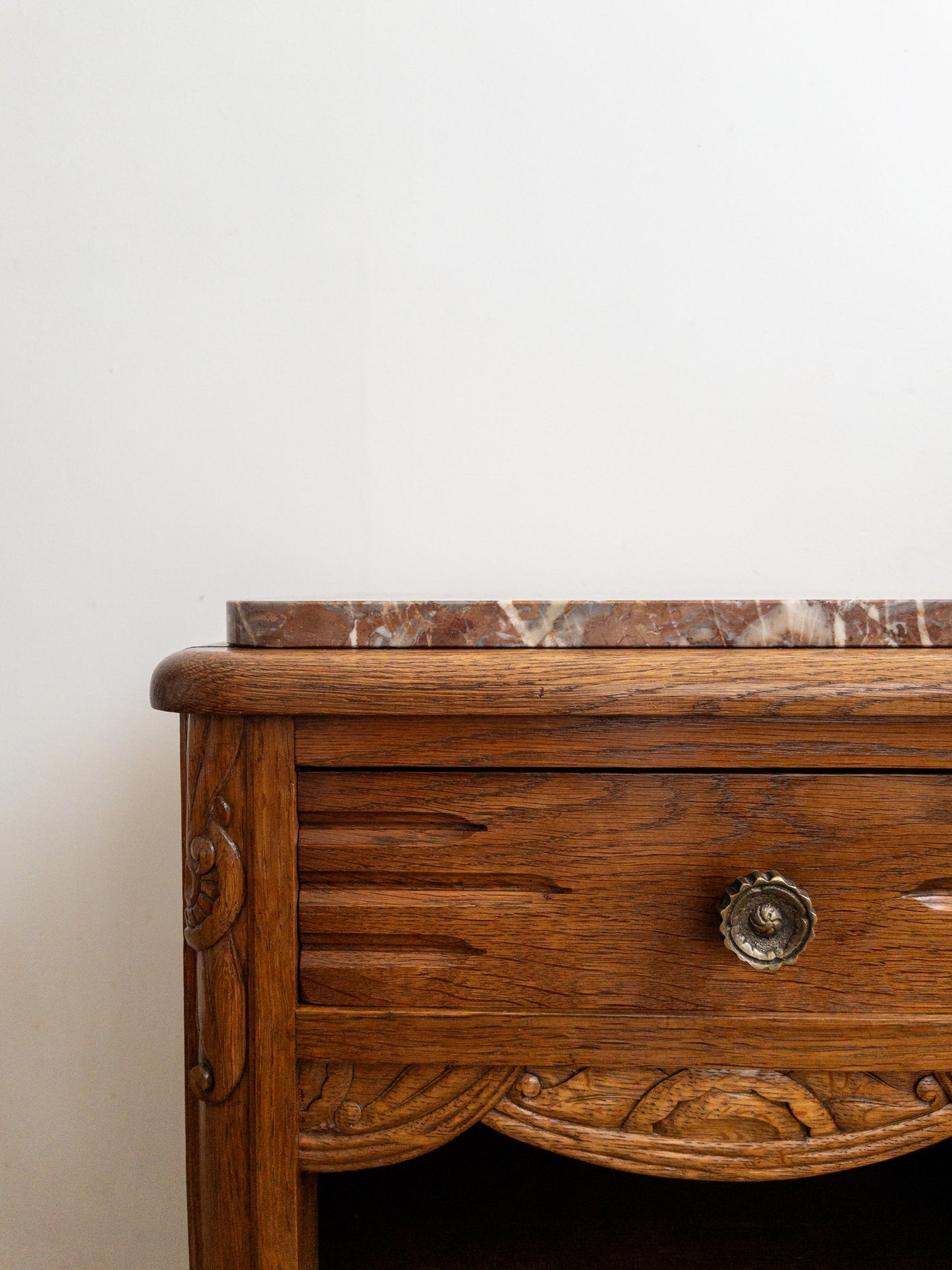 30s oak bedside tables