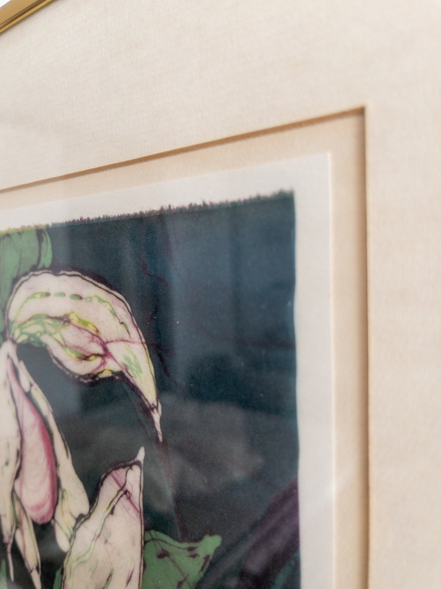 Batik fibre art