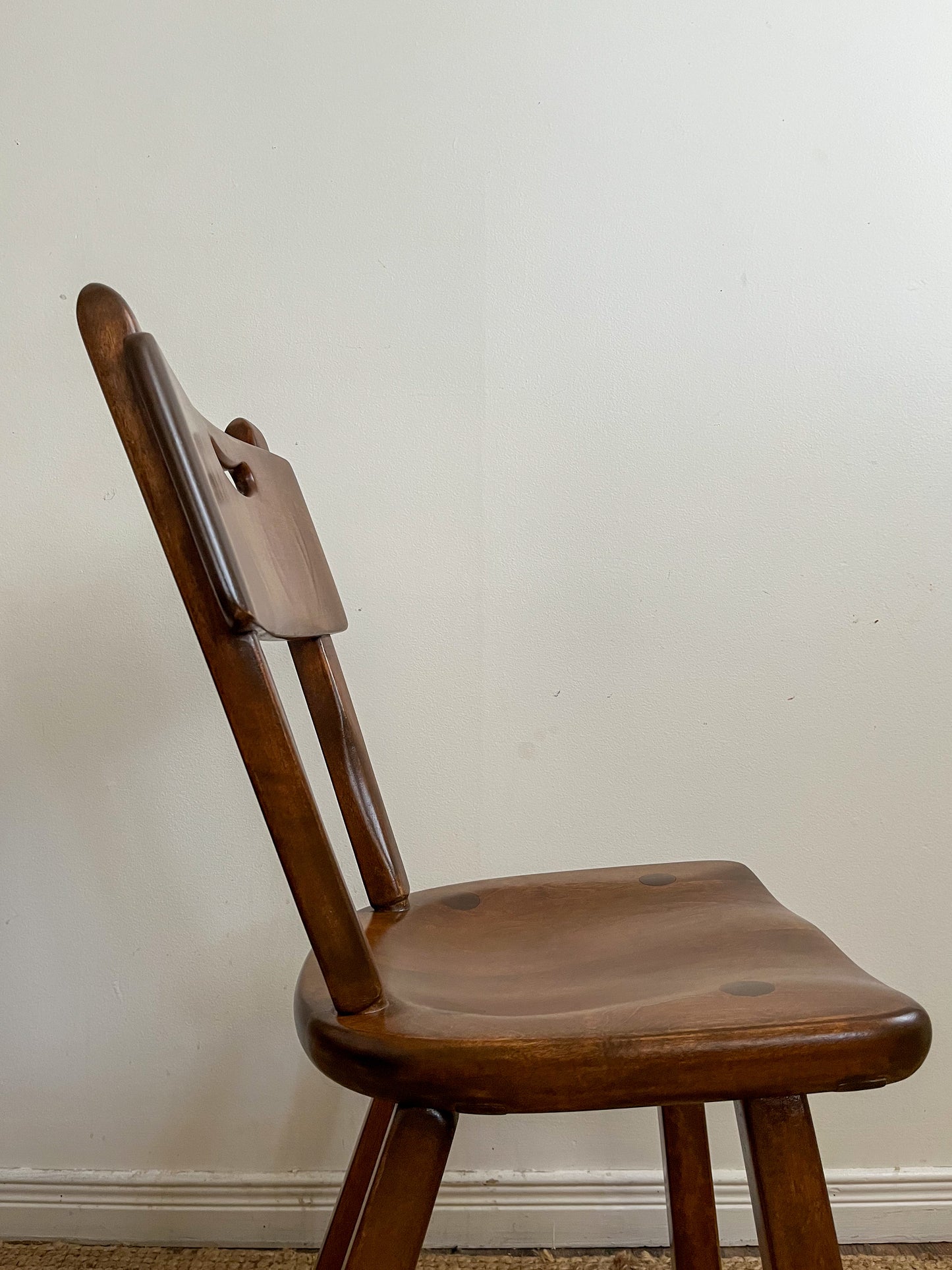 Maple dining chairs