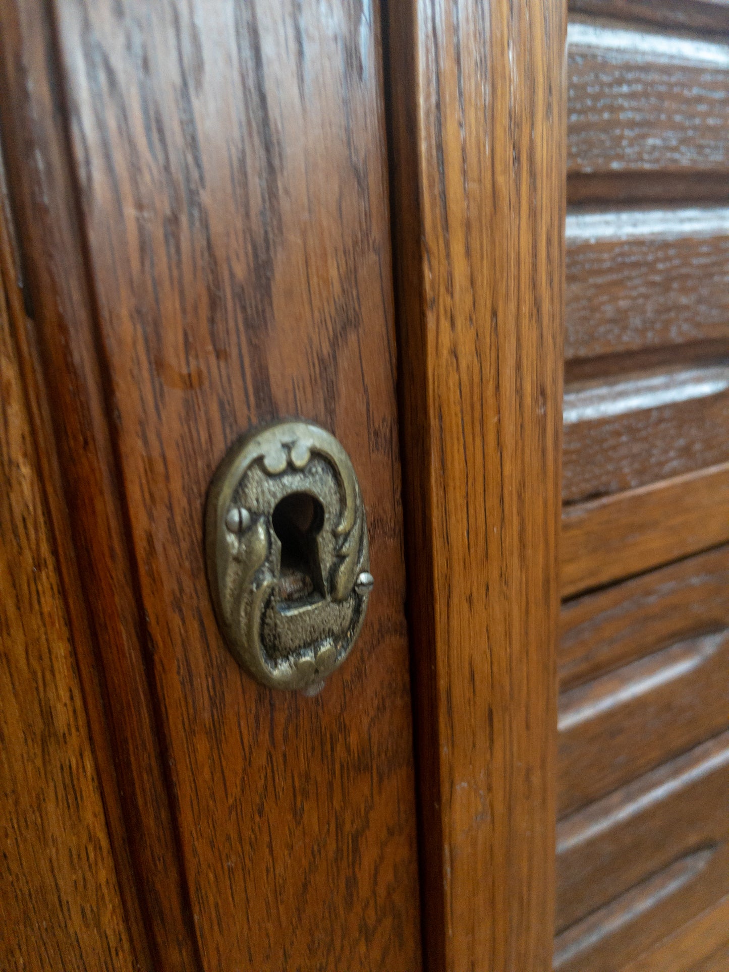 30s oak sideboard