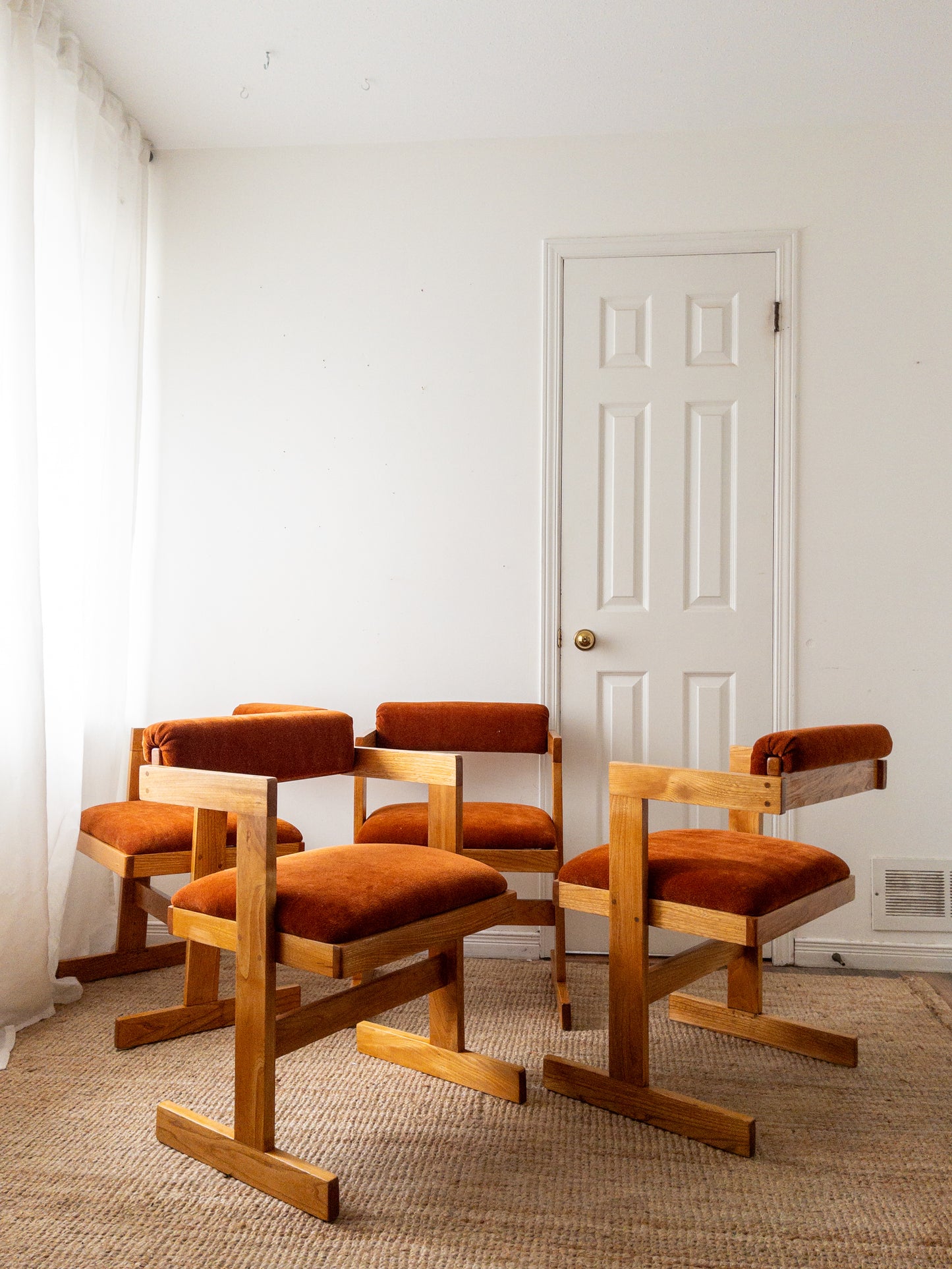 Mid century dining chairs