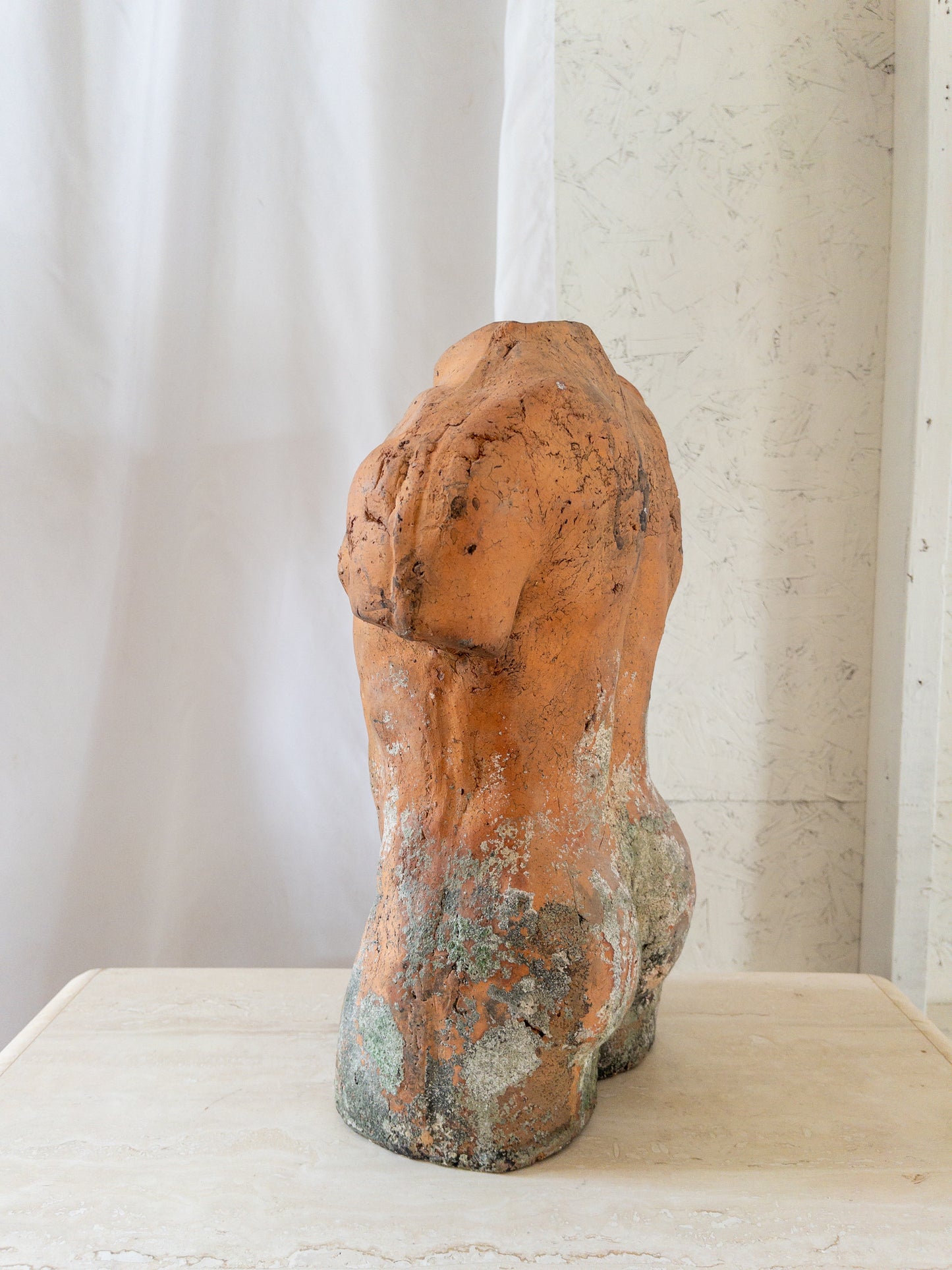 Large clay torso