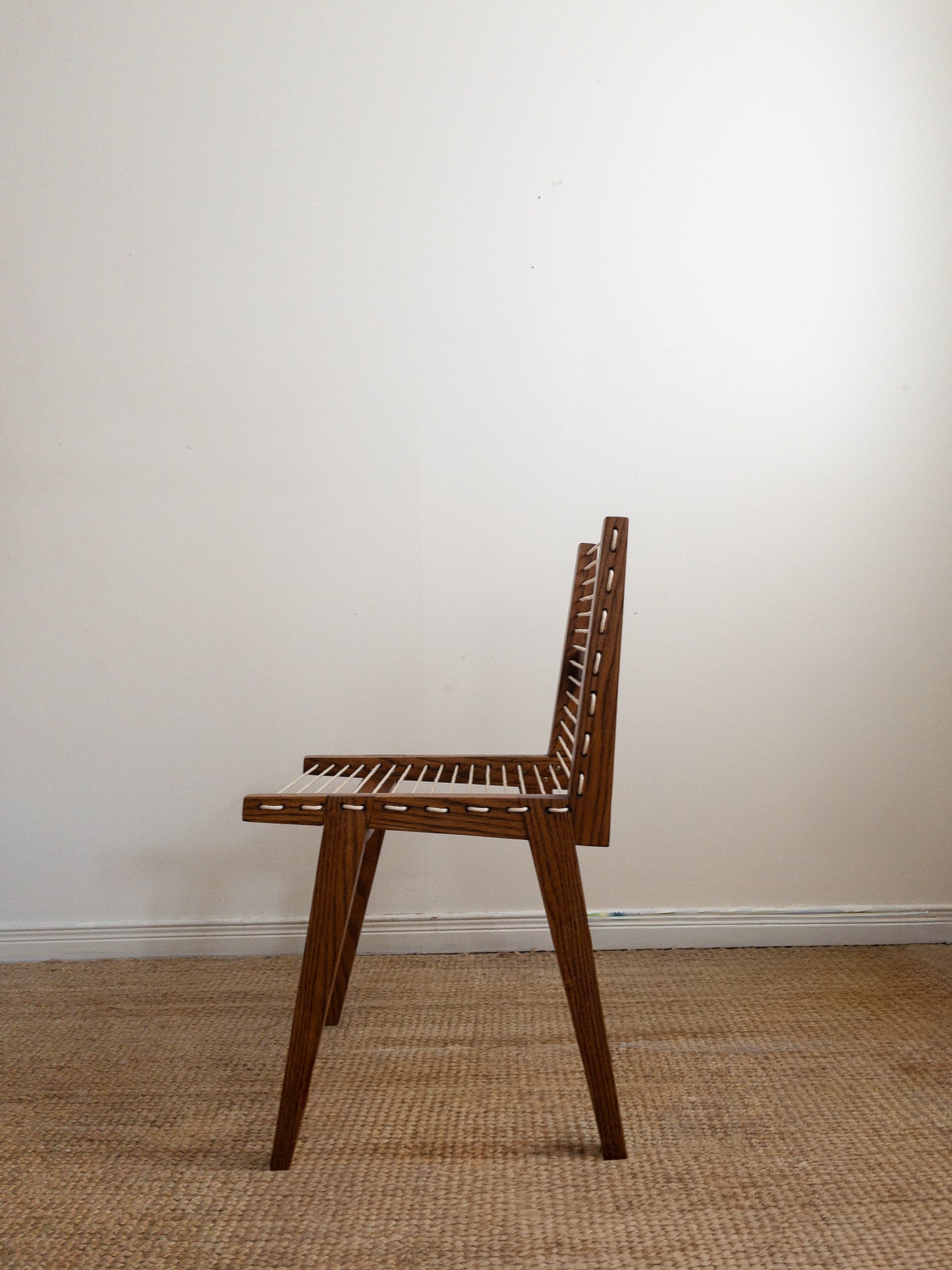 Corded dining chairs