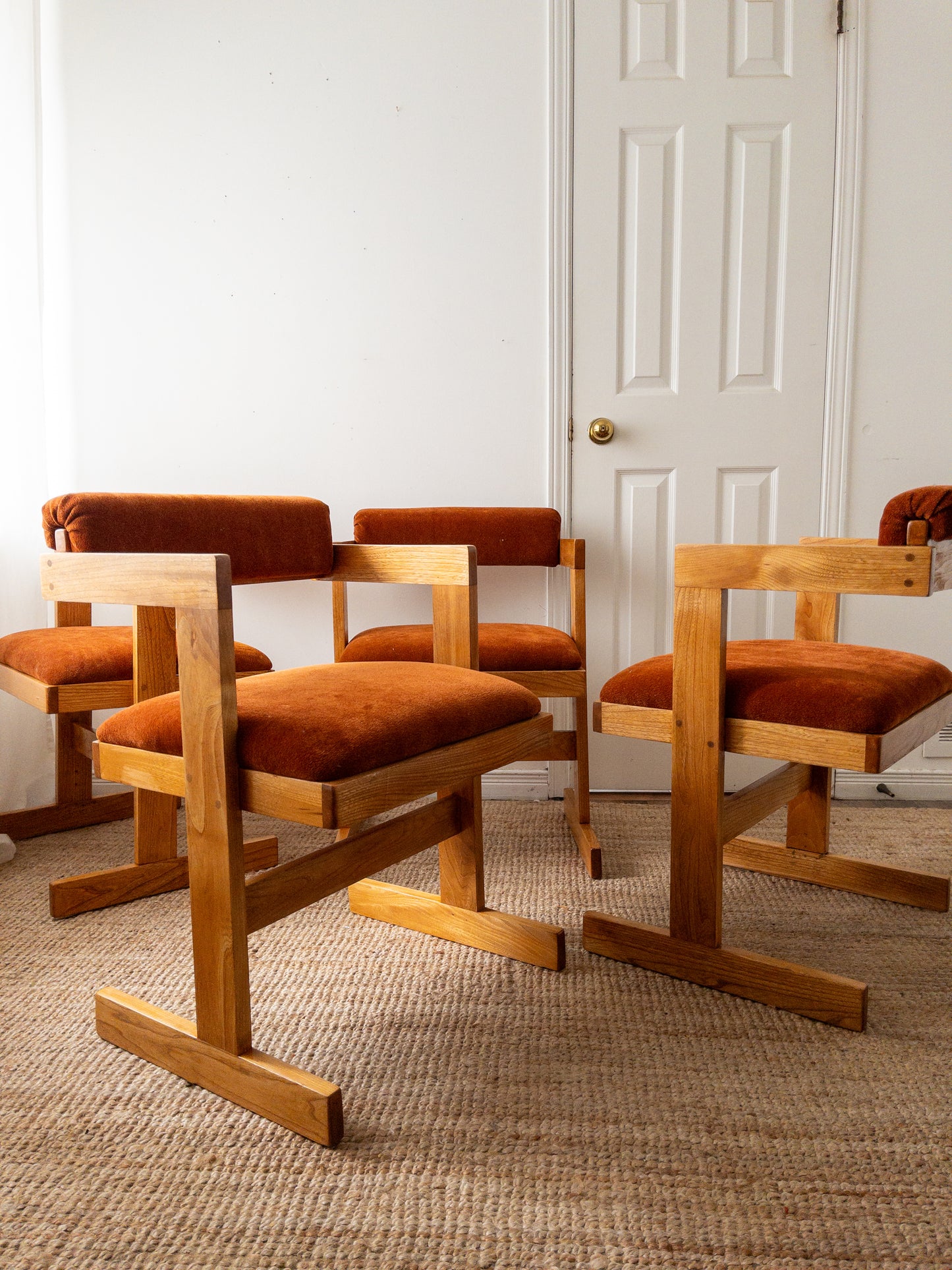 Mid century dining chairs