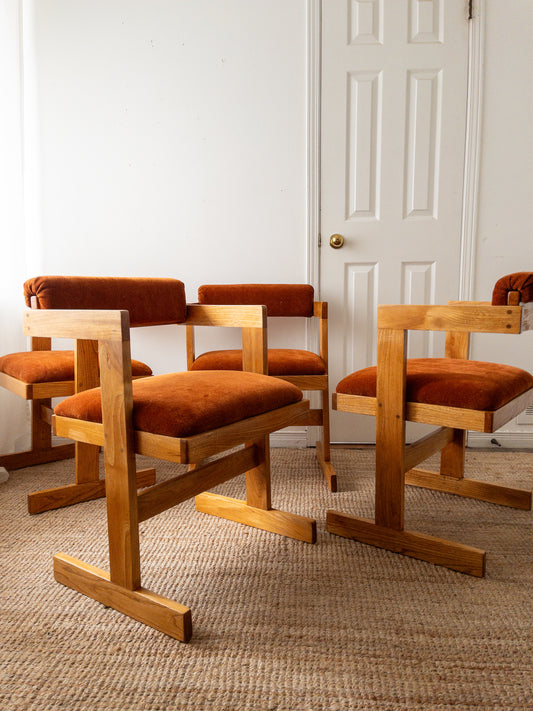 Mid century dining chairs