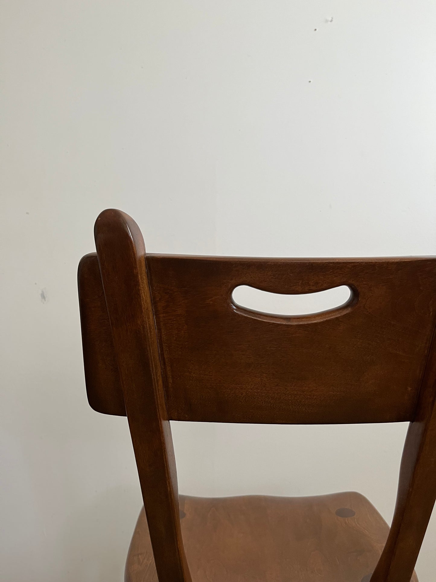 Maple dining chairs