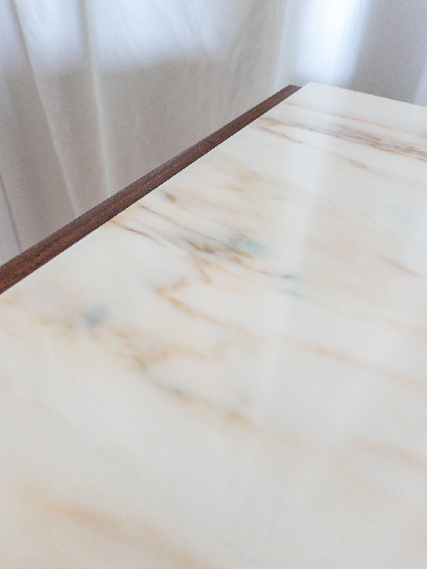Marble top tall boy