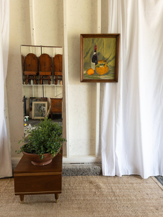 Mid-century standing mirror
