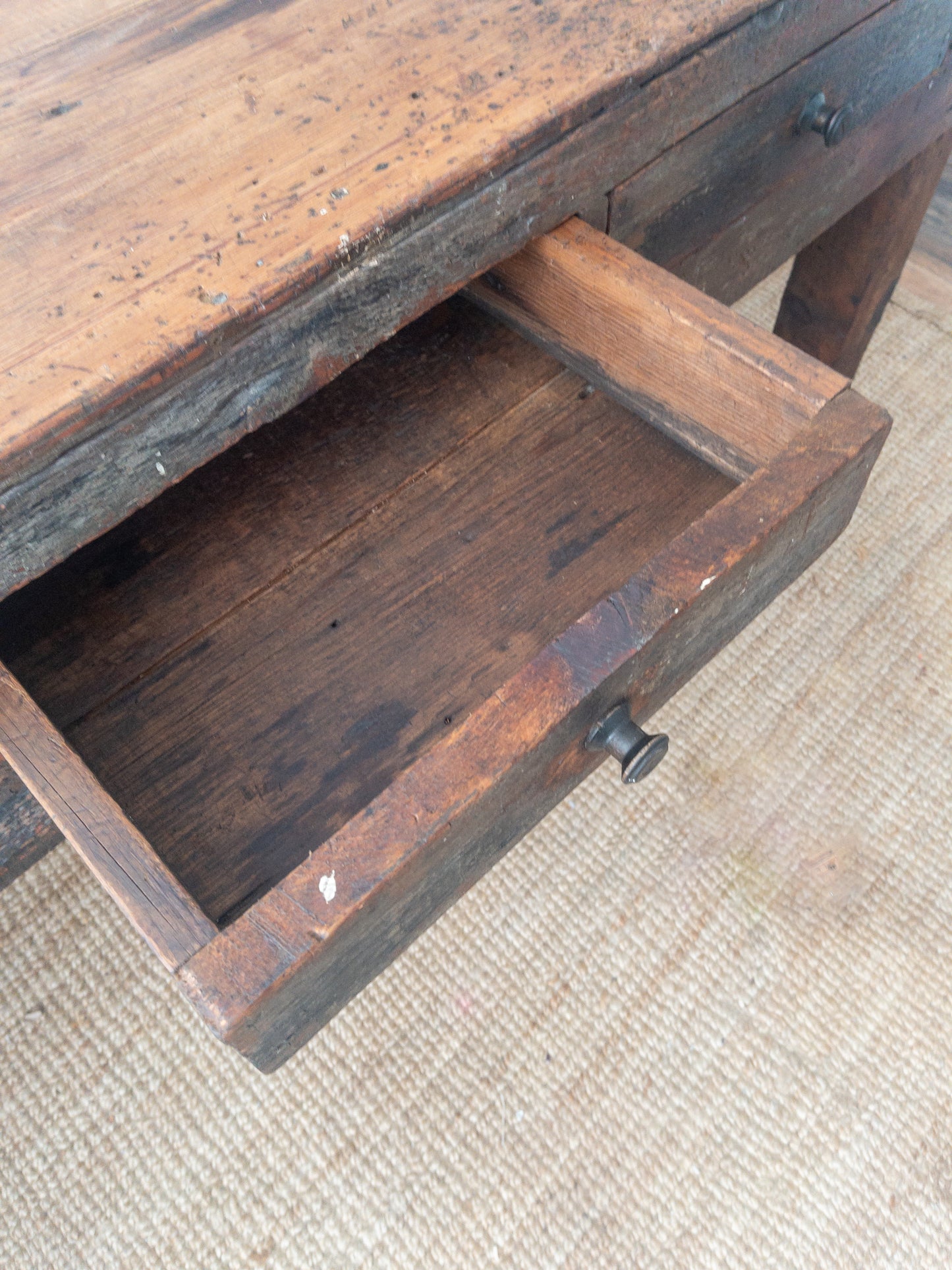 Antique workbench
