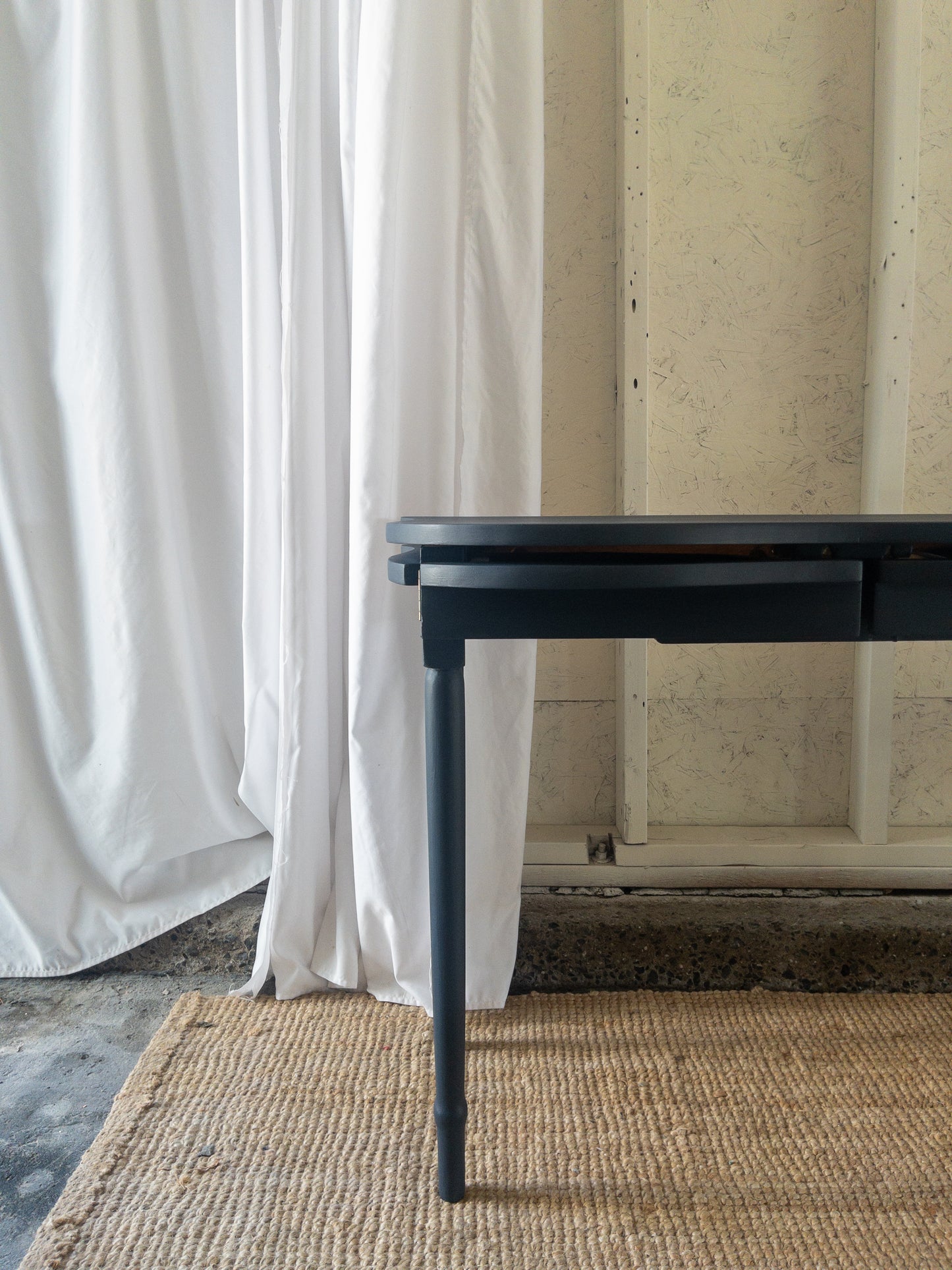 Kidney console table