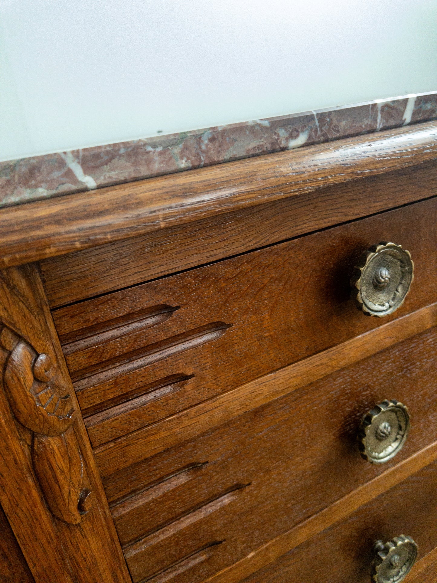 30s oak sideboard